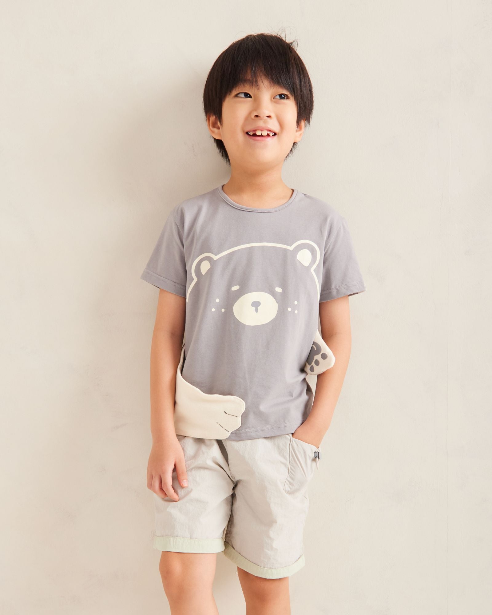 ベアハグキッズTシャツ
