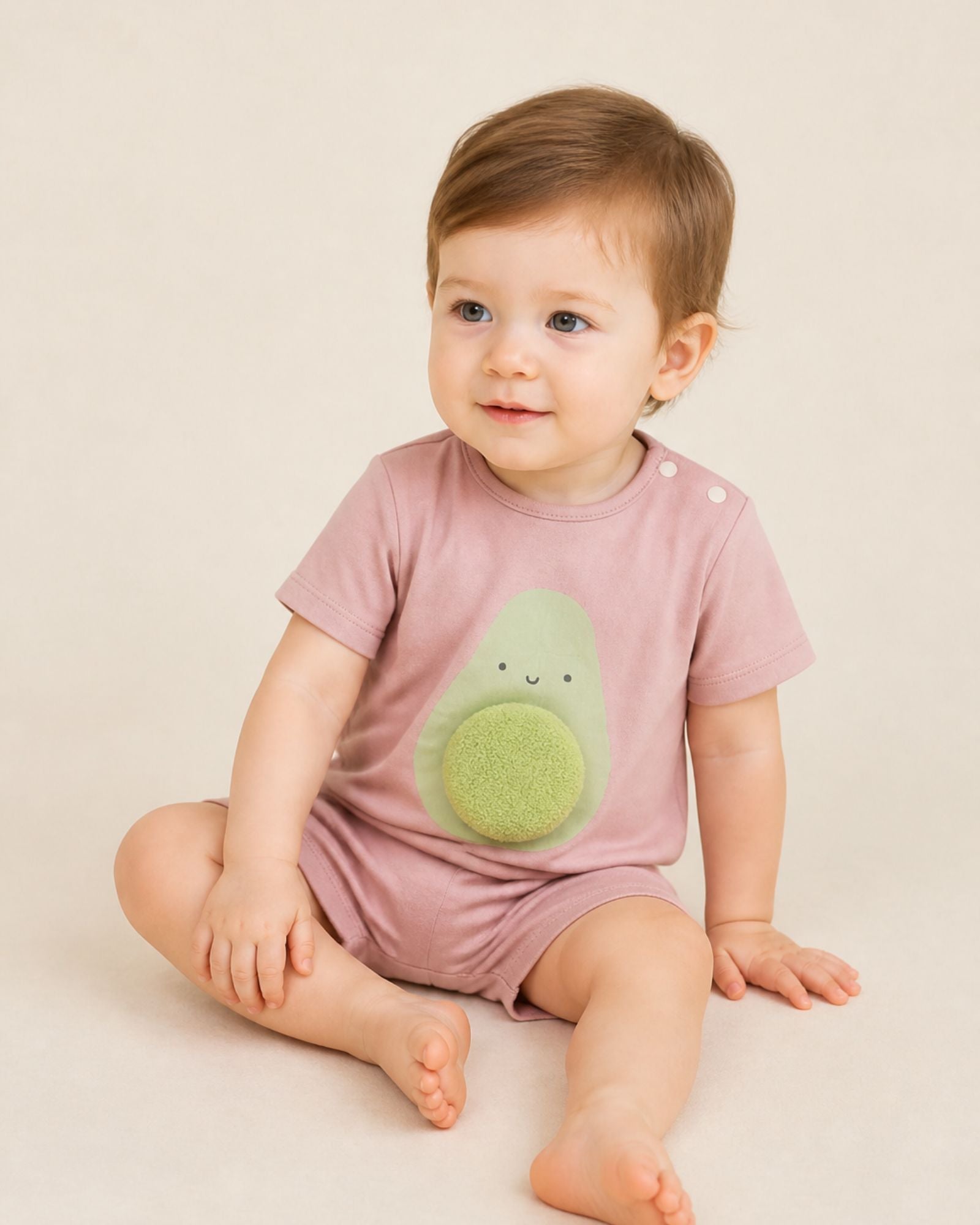 Avocado Baby Romper
