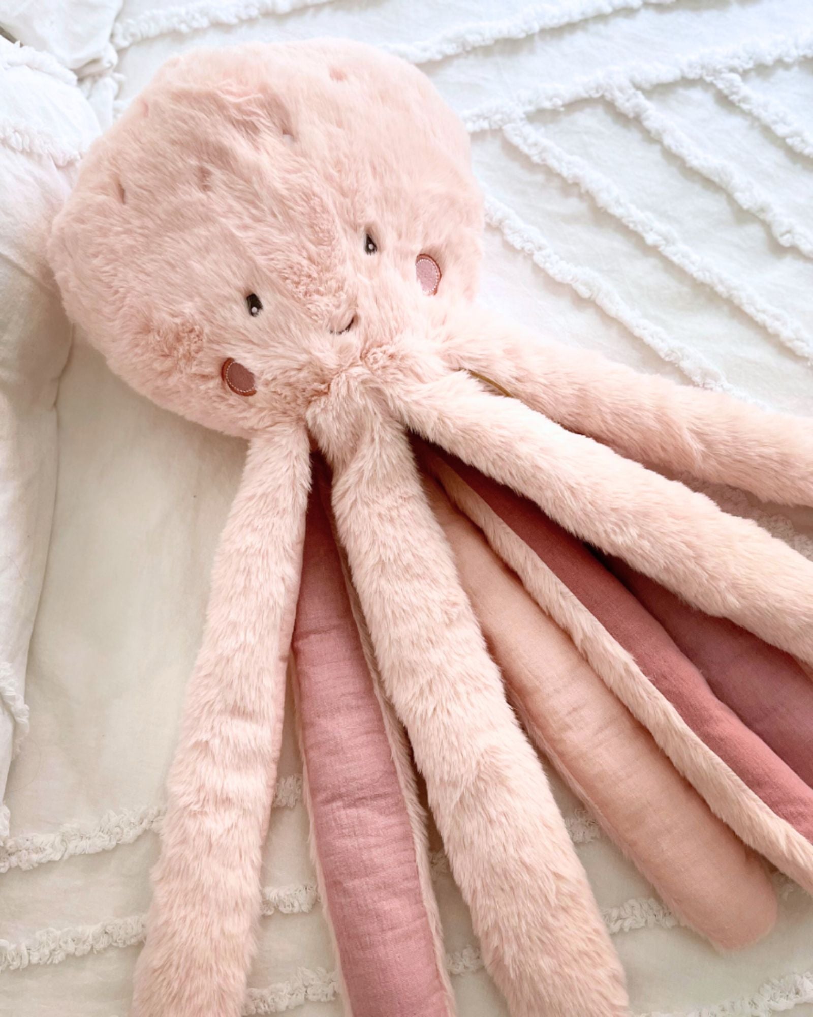Bubble Plush Toy - Pinky the Octopus