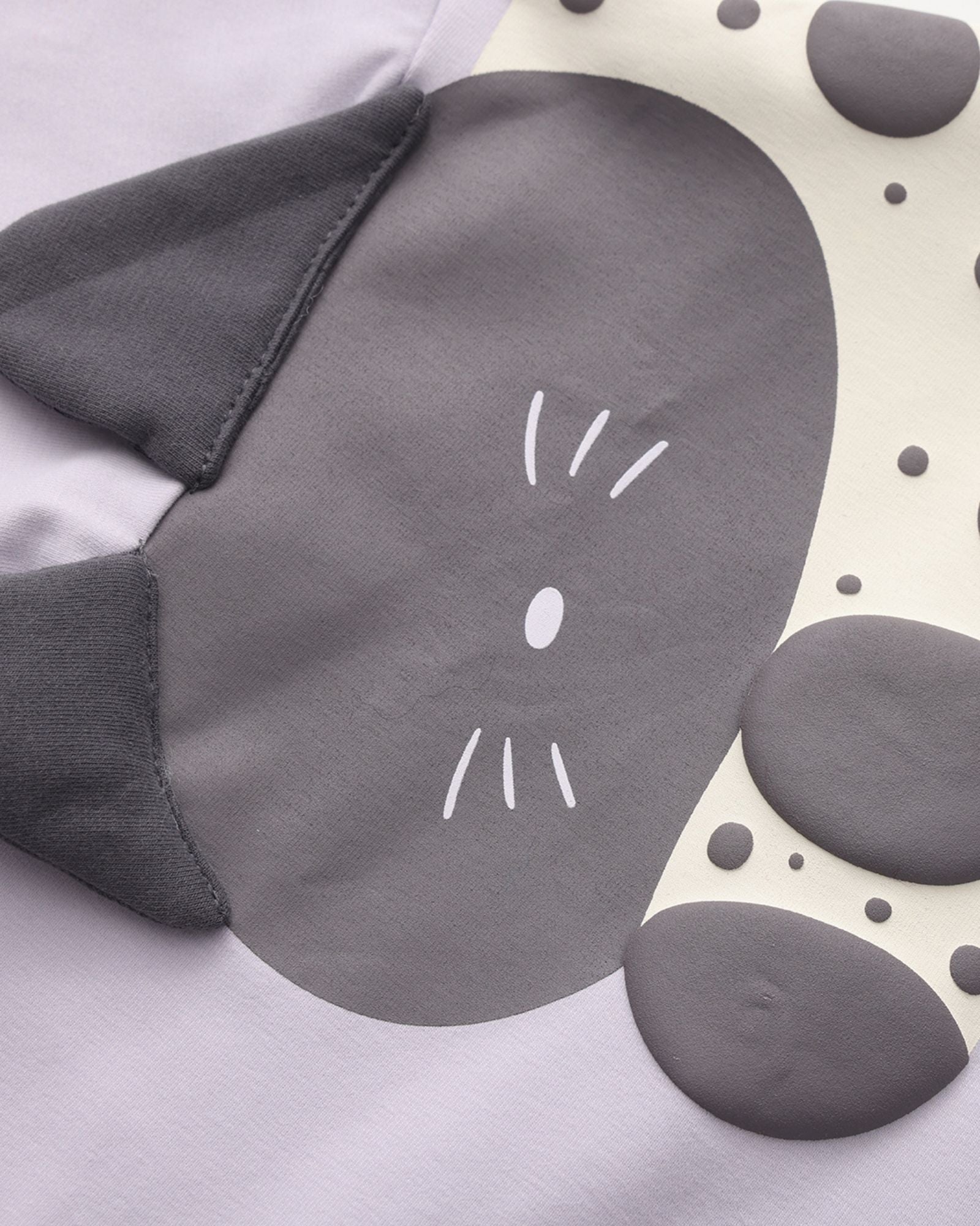 Clingy Kitty Cropped Kids Sweatshirt