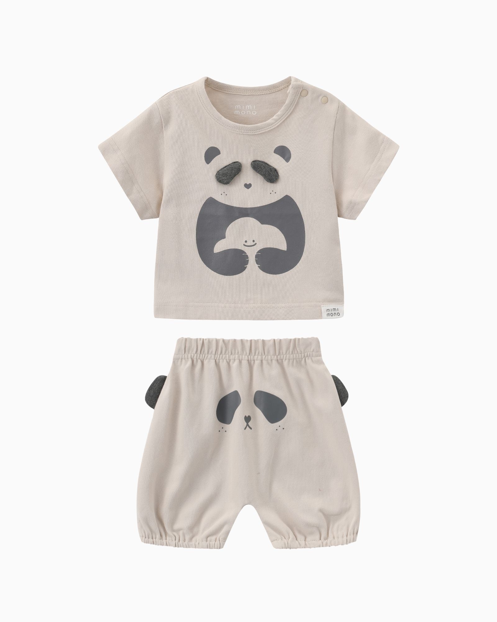 好奇心旺盛なパンダTシャツ