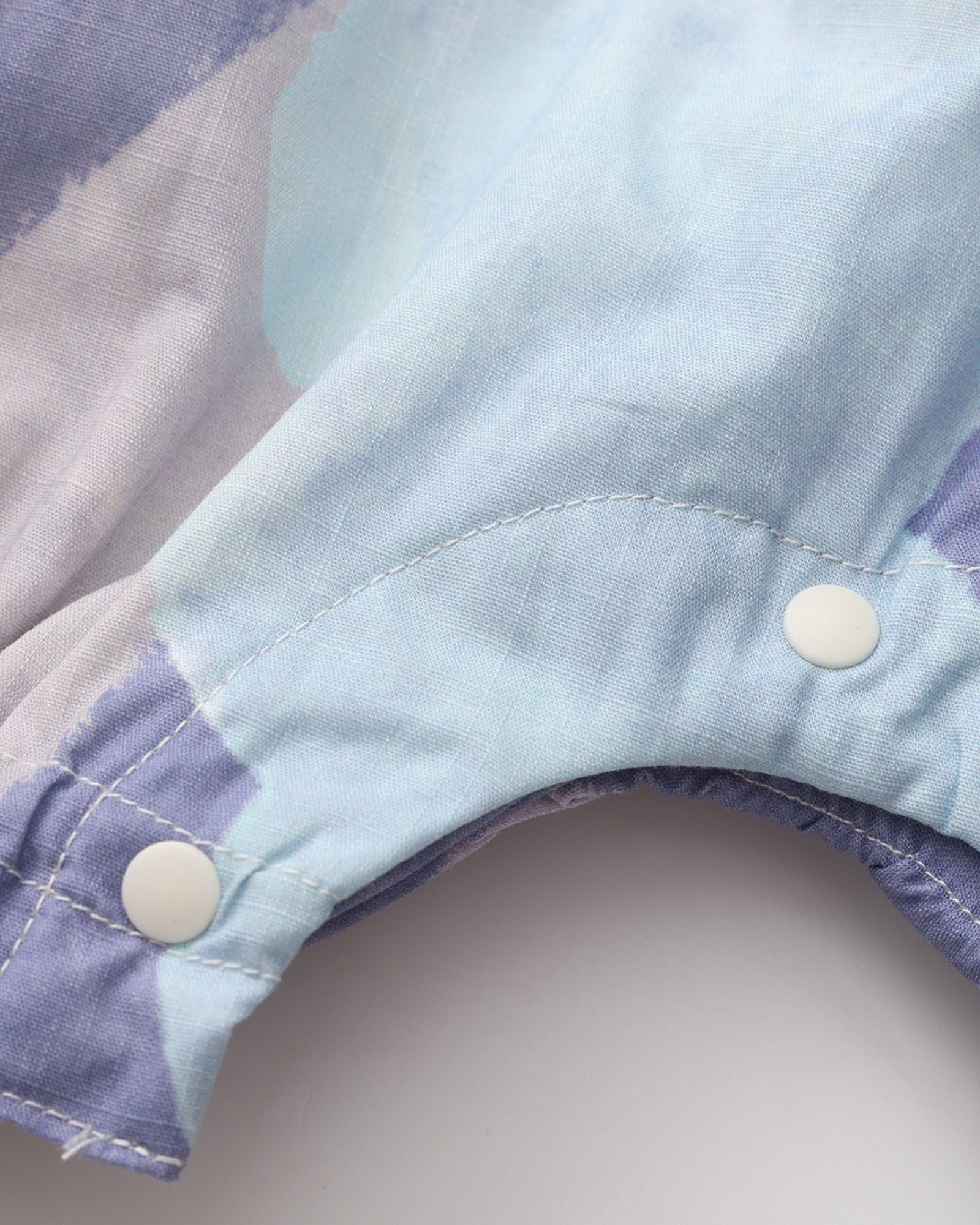 荷塘月色印花 嬰兒氣球背帶褲