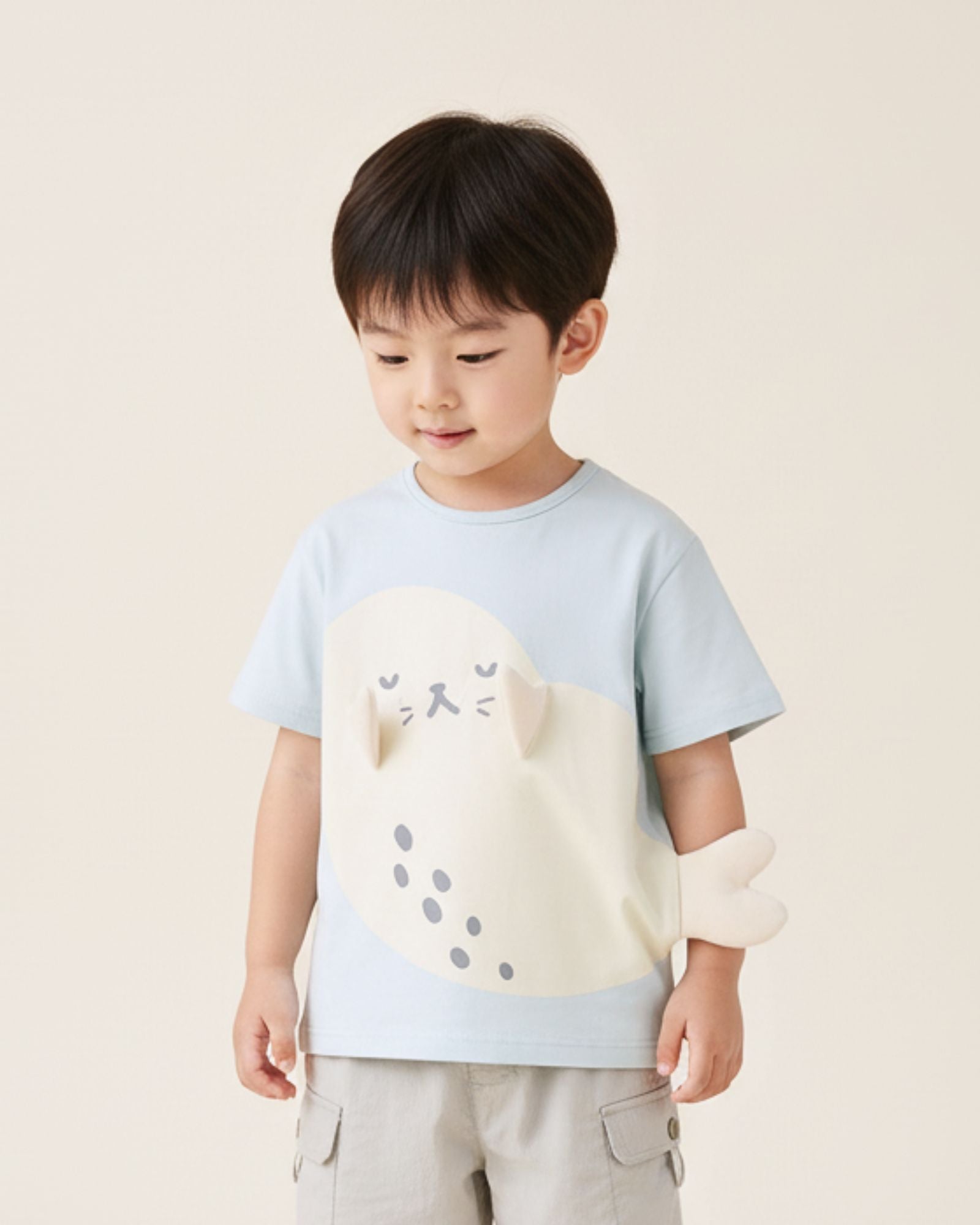 Peekaboo Seal Kids Tee