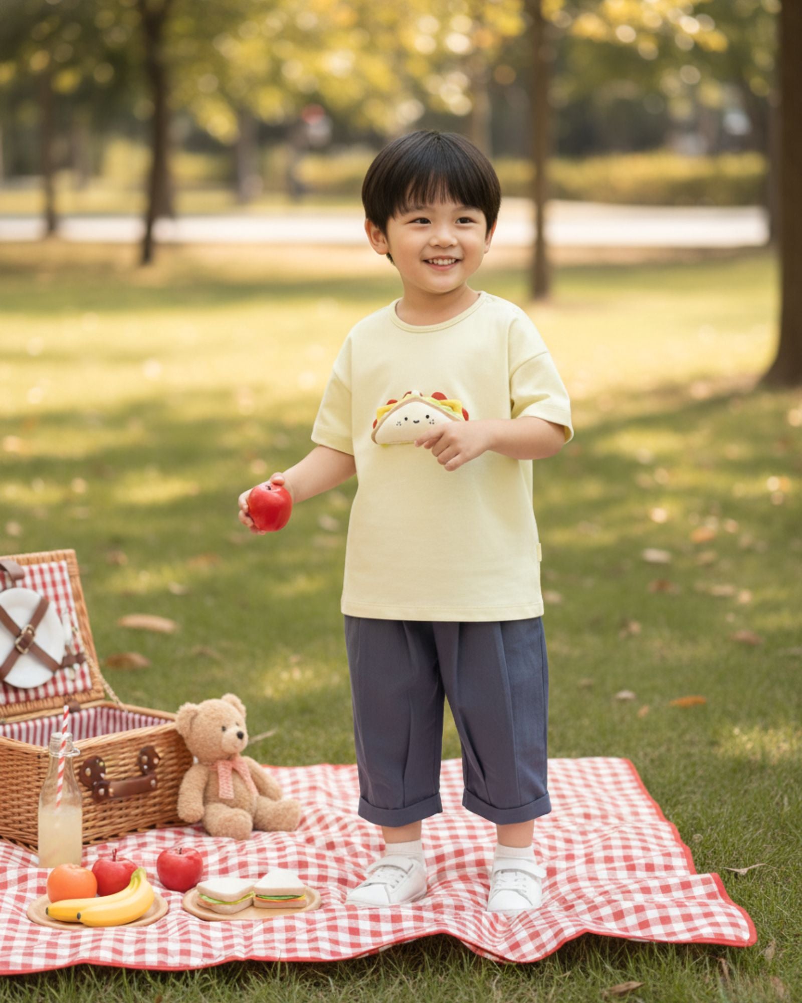 Sandwich Stack Kids Tee