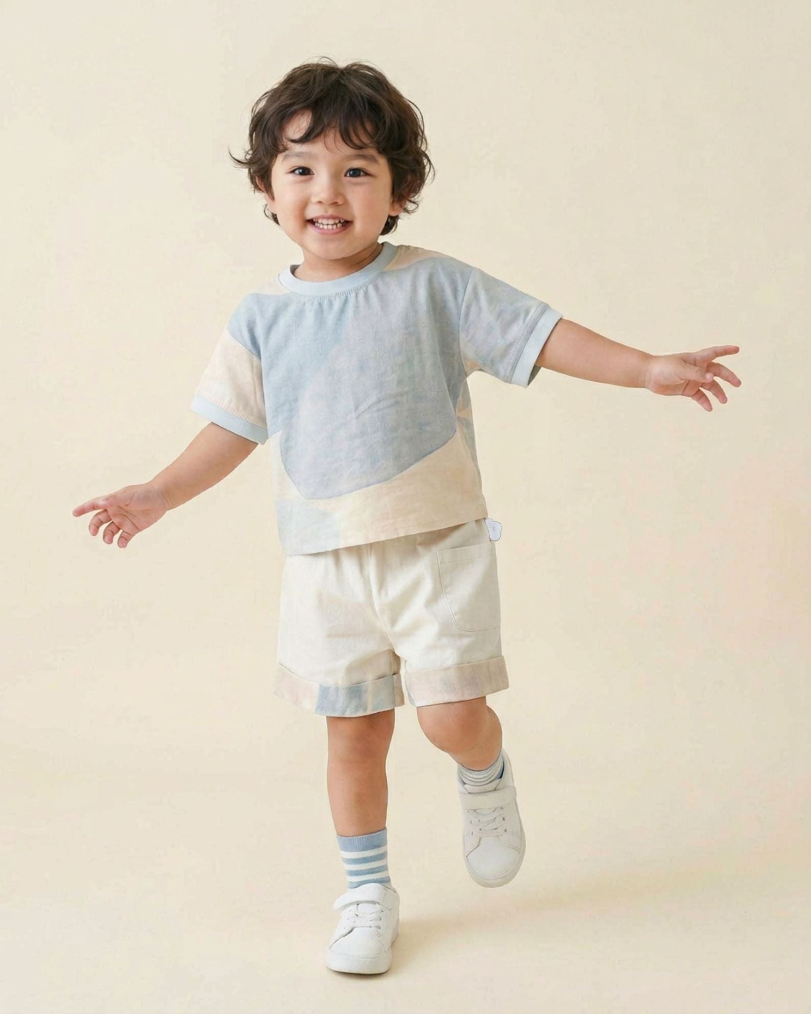 Sunlit Sparks Kids Shorts