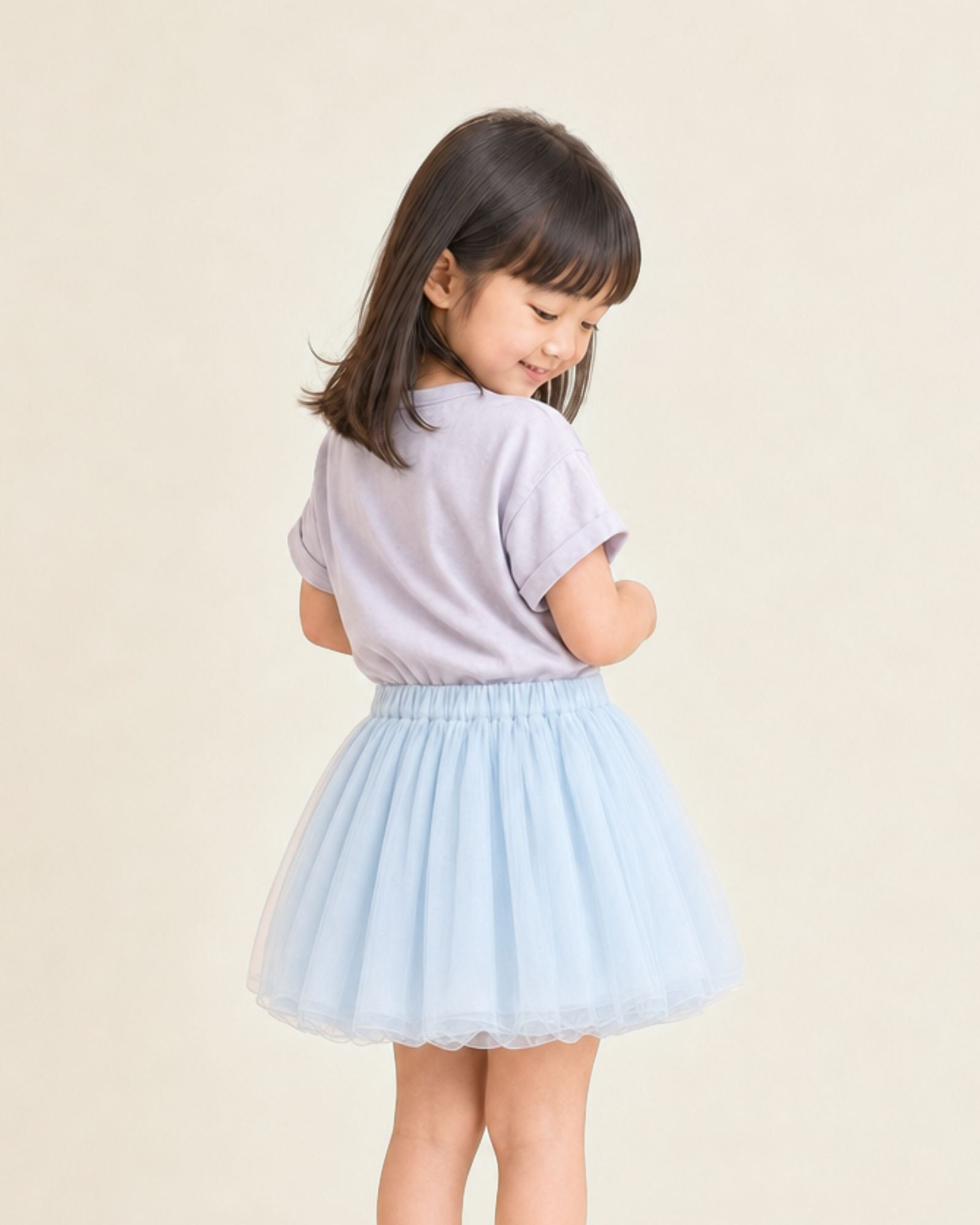 Pre-order: Tulle Bubble Skirt - Ocean
