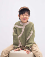 Pre-order: River Flows Knitted Pullover (Kids & Adults)