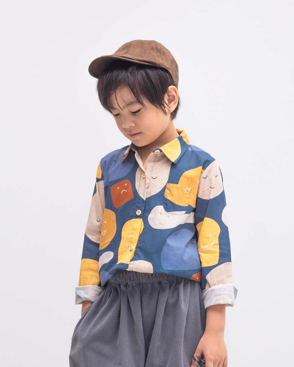 Pre-order: Blob Pop Kids Collar Shirt