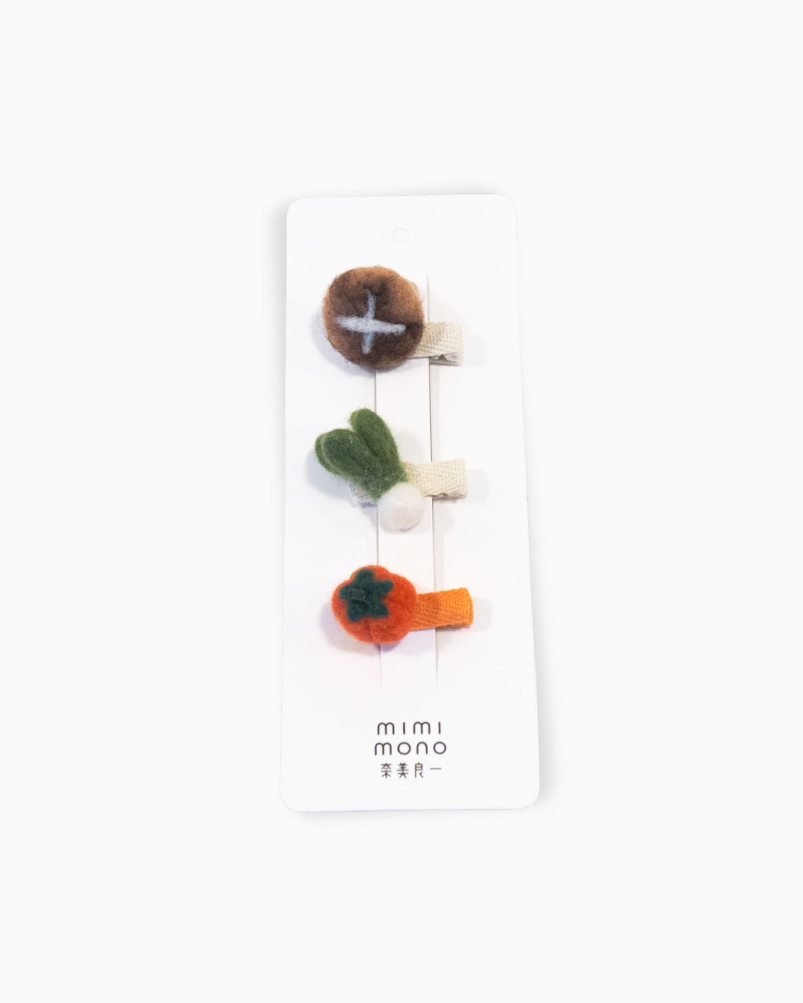 Trio Foodie Hair Clips