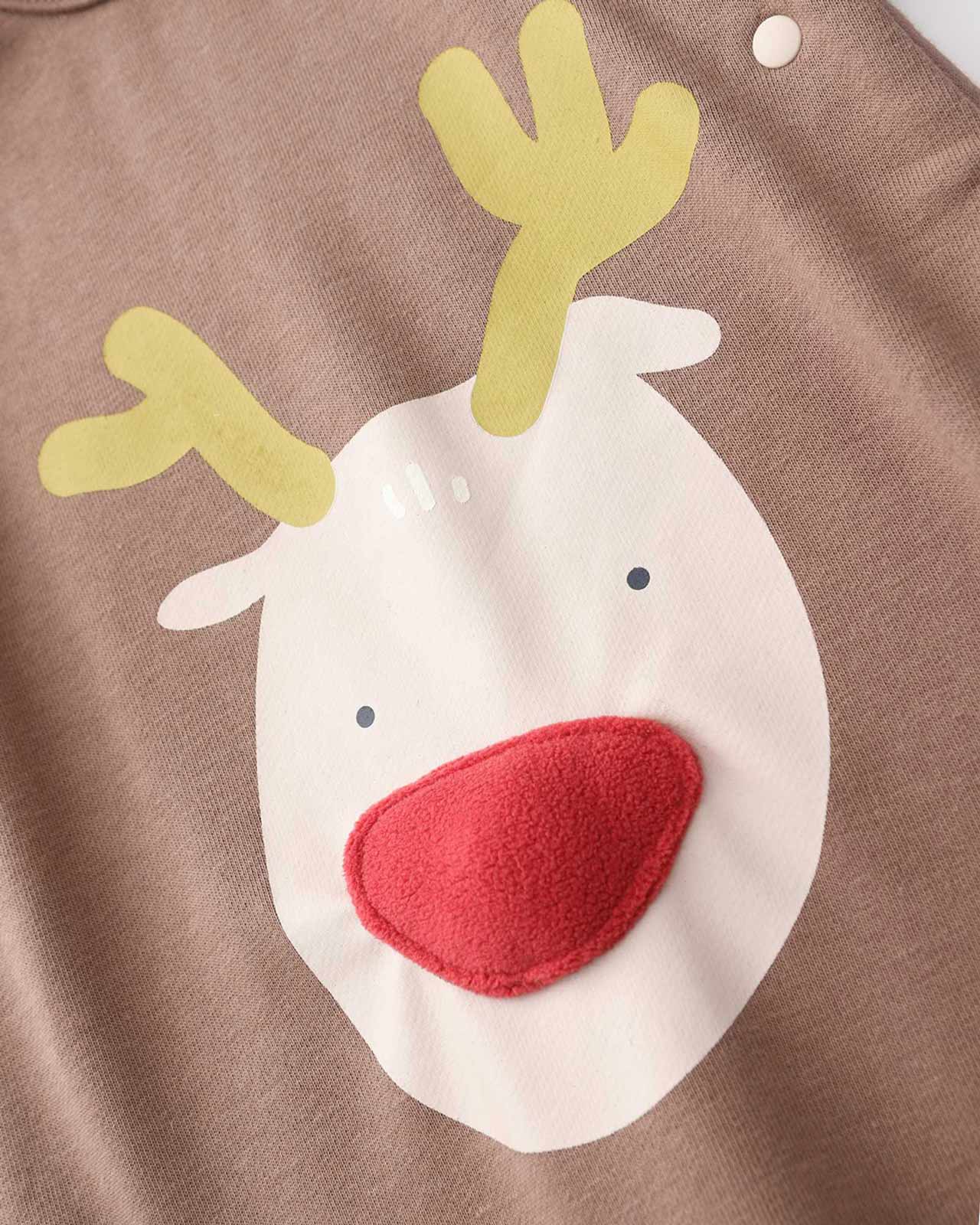 Reindeer Baby Romper