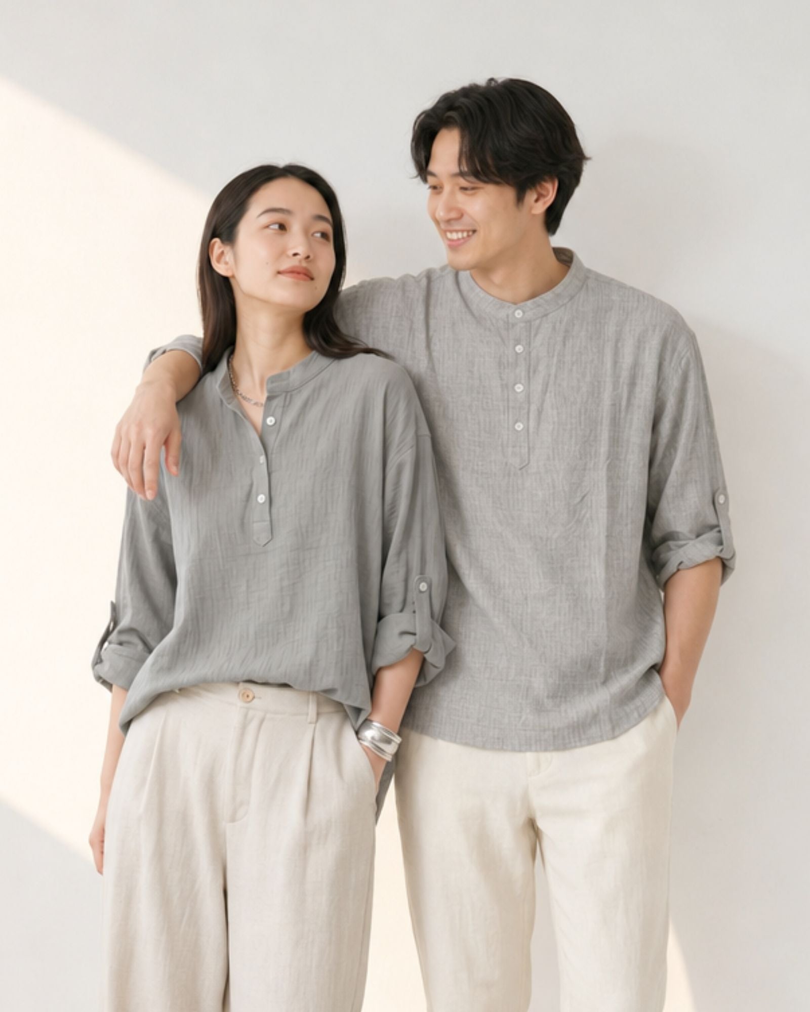 Pre-order: Breeze Collar Adults Shirt - Slate