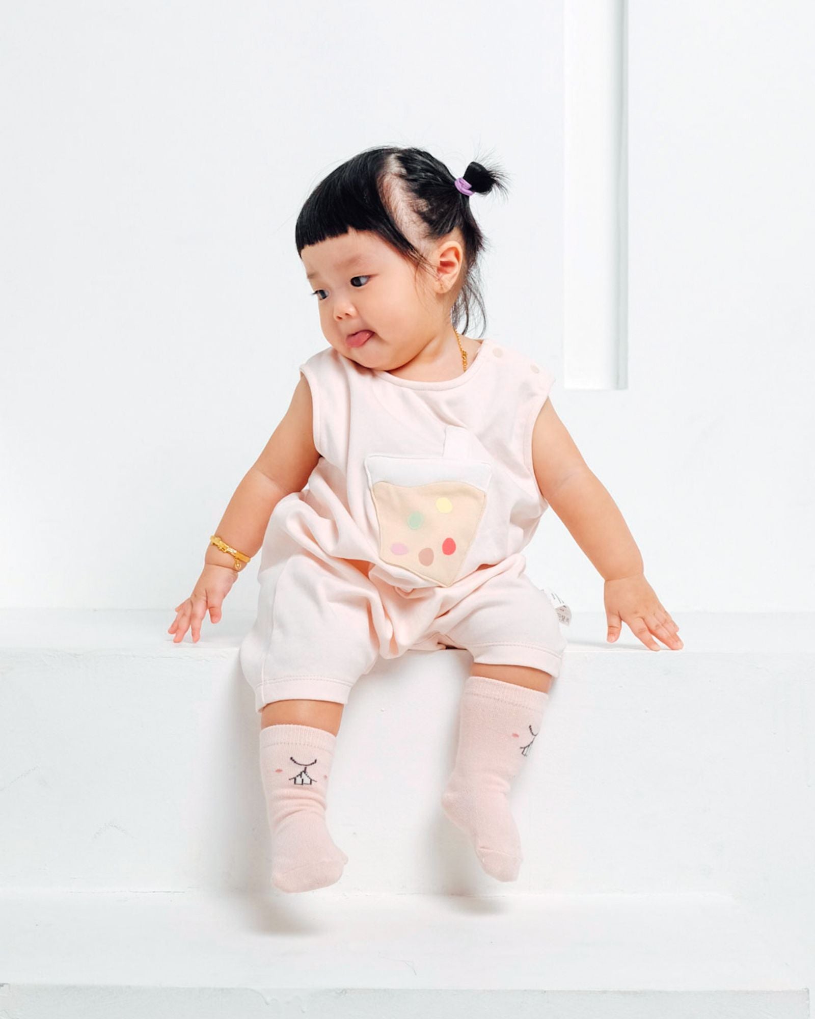 Bubble Tea Baby Romper