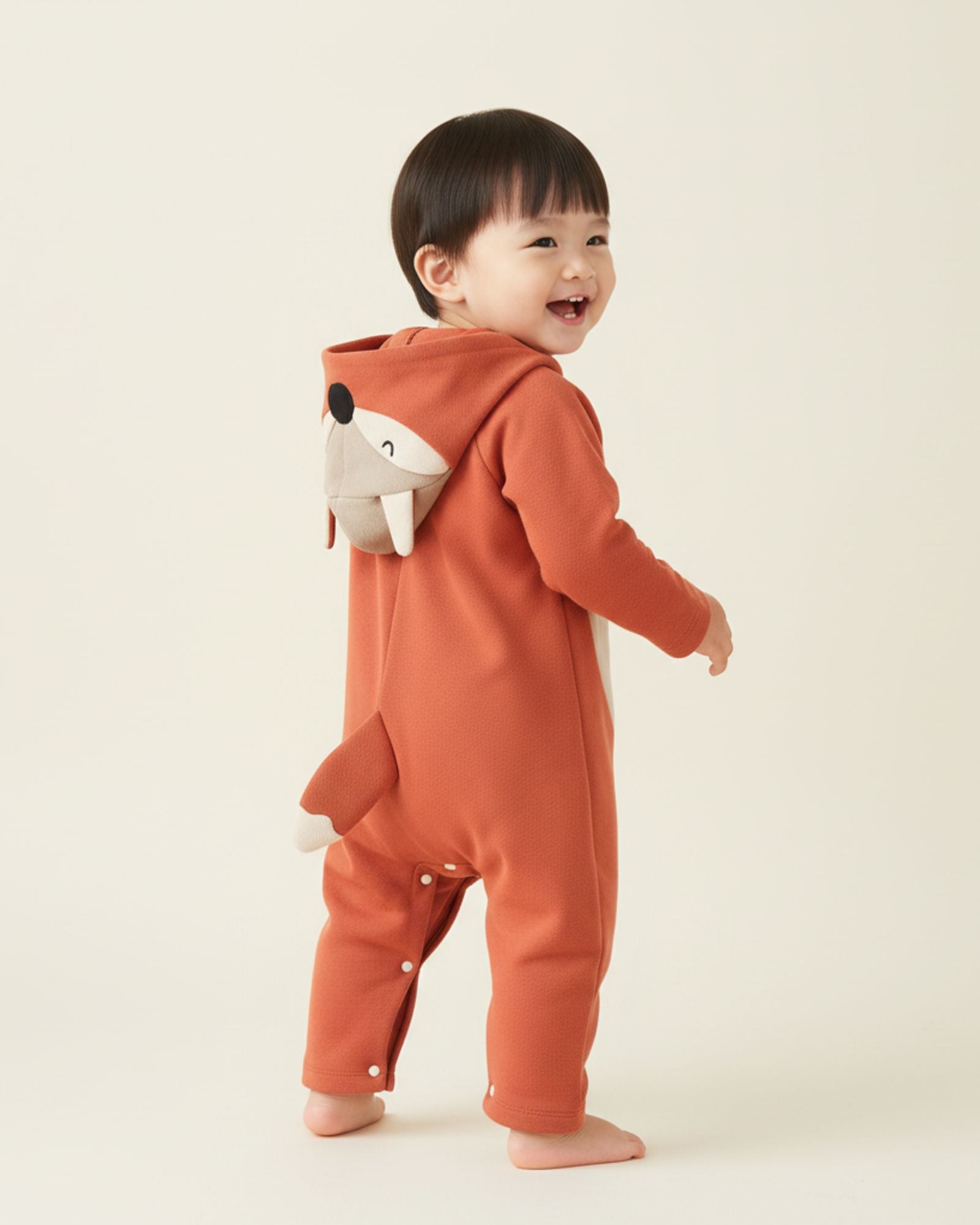 Pre-order: Cheeky the Fox Hoodie Romper
