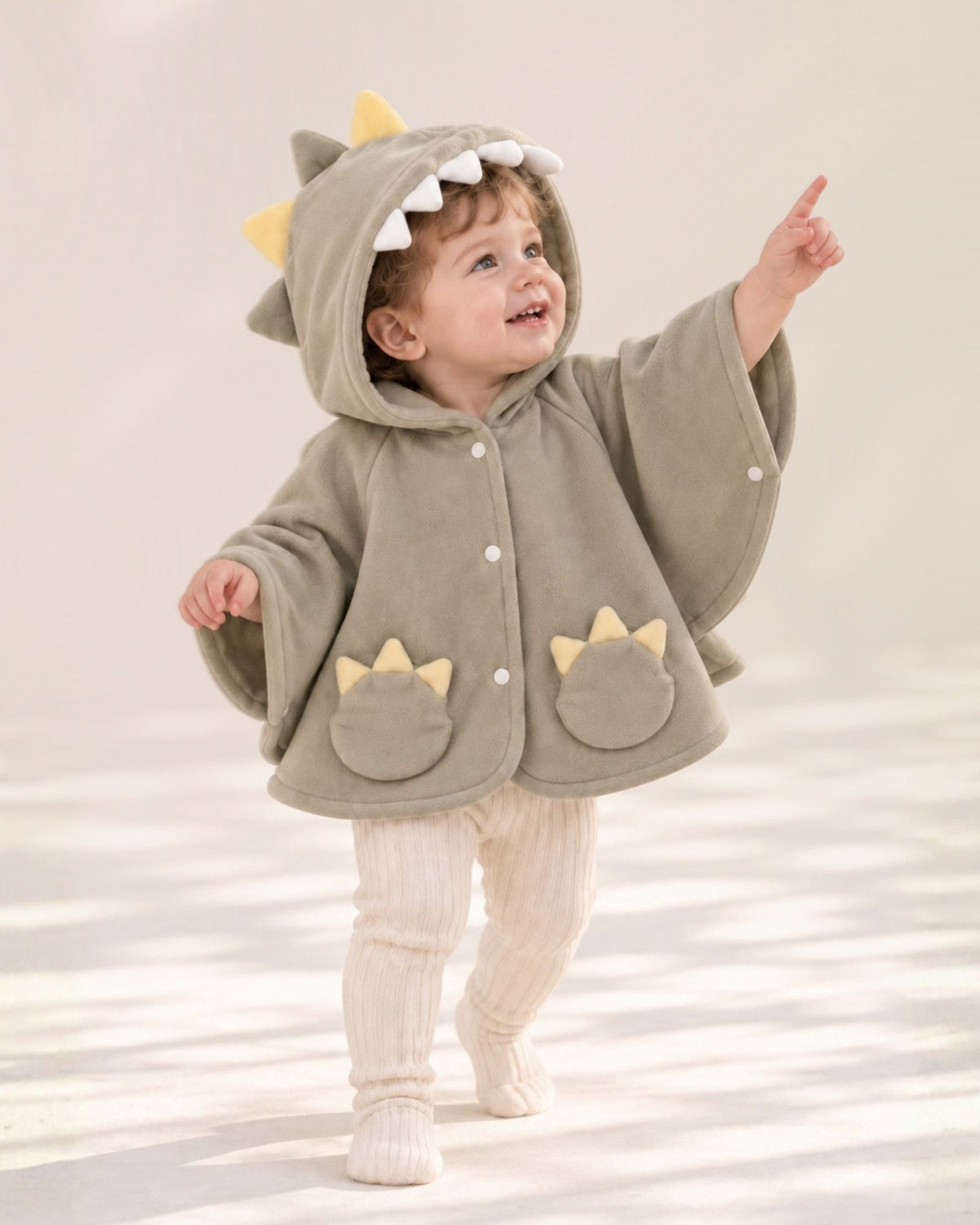 Pre-order: Dino Paws Fleece Cape