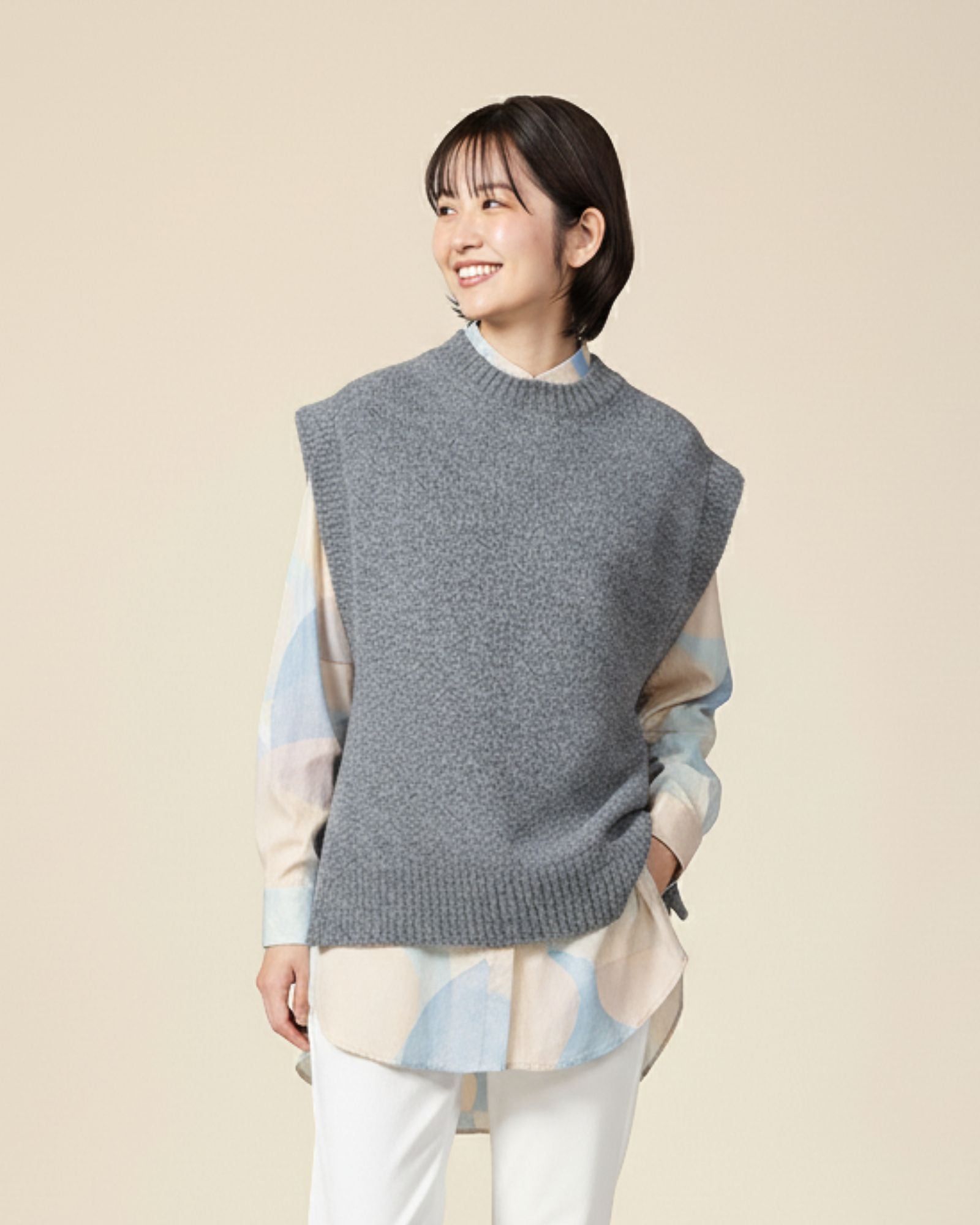 Eco-knit 2-Way Ribbed Vest