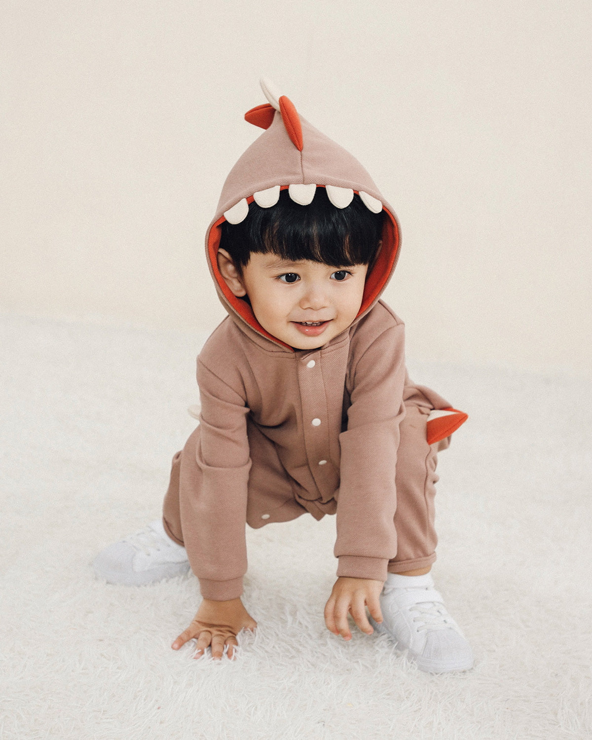 Dinosaur Hoodie Romper