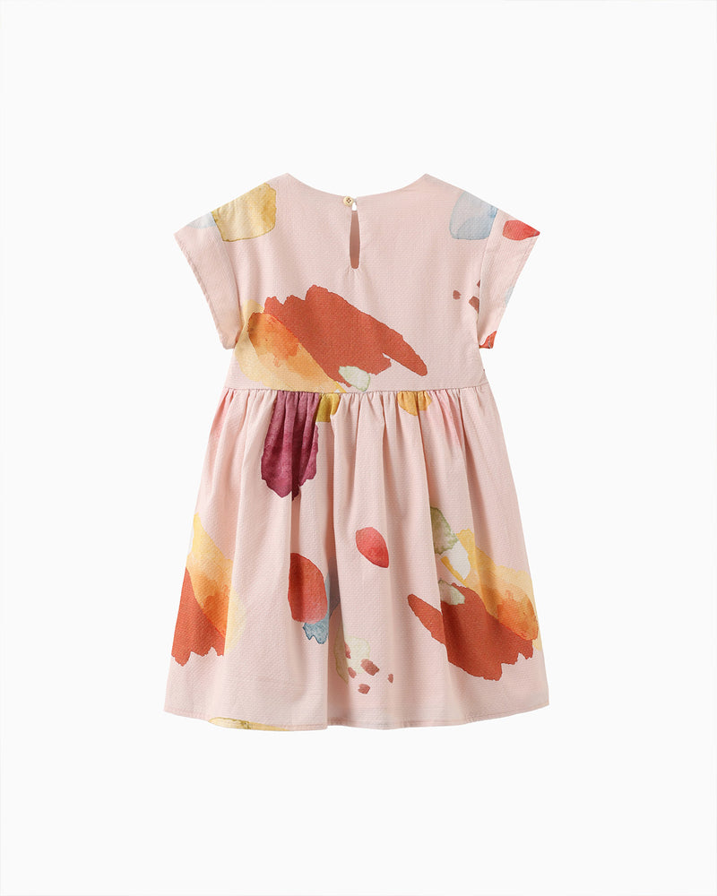 Babydoll Dress - Peachy Palette