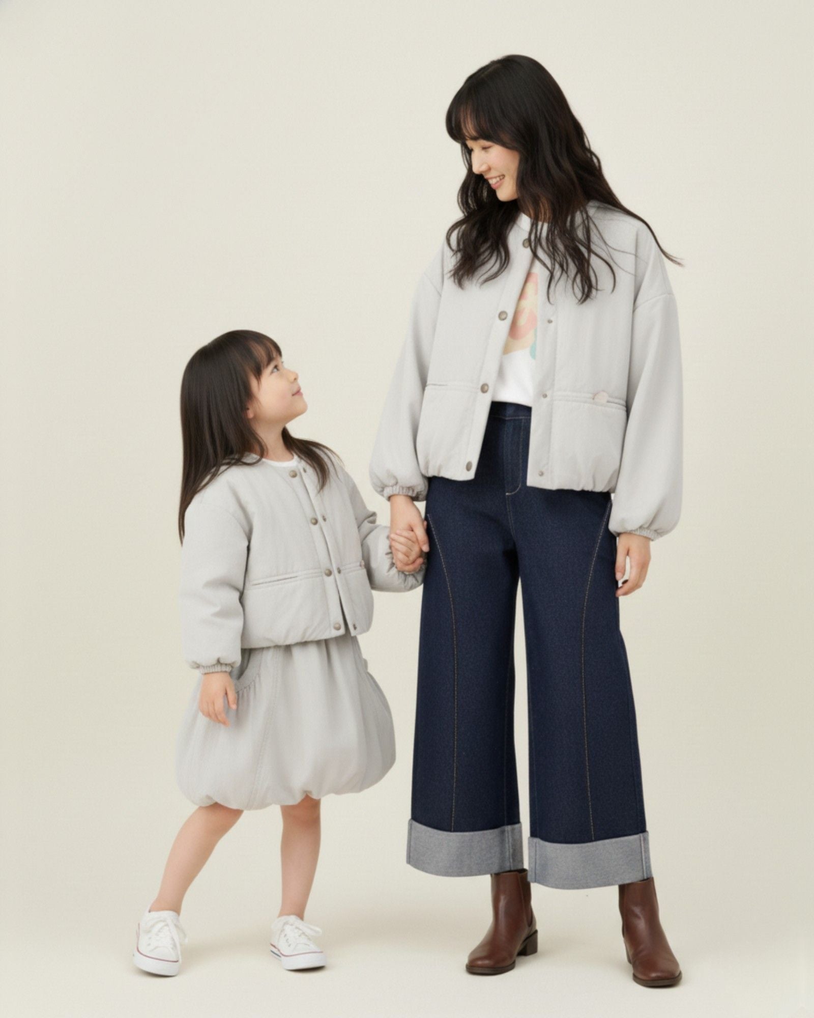 バルーン中綿スカート