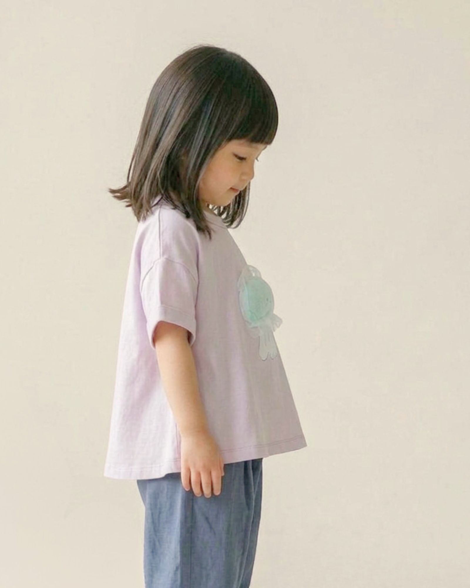 Puffy Jellyfish Kids Flare Top