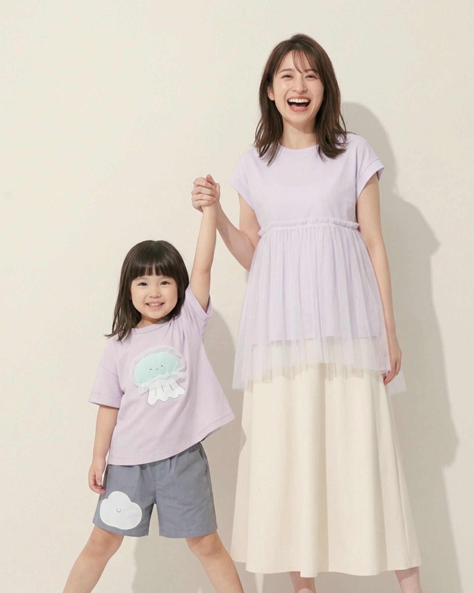 Puffy Jellyfish Kids Flare Top