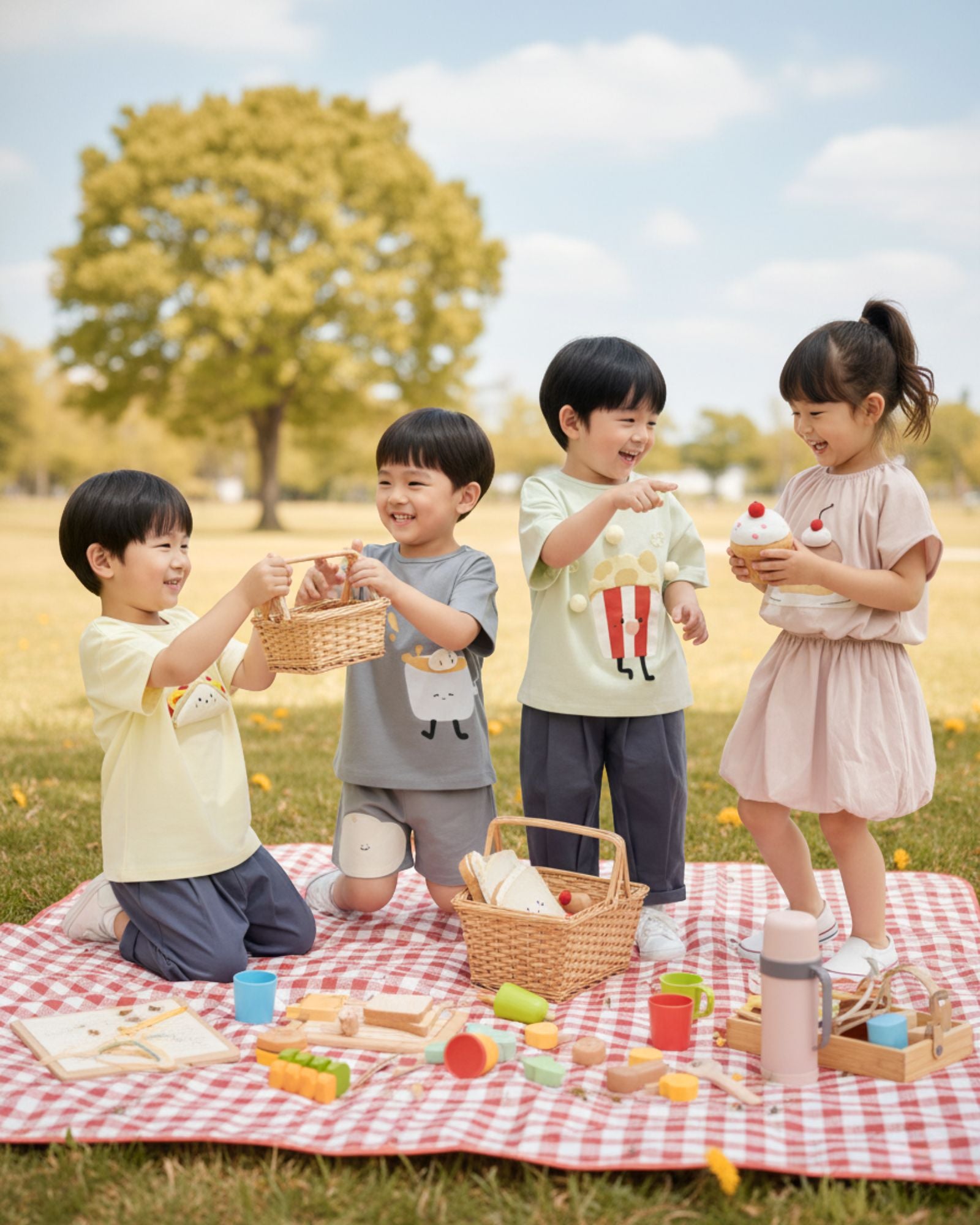 Pre-order: Sandwich Stack Kids Tee