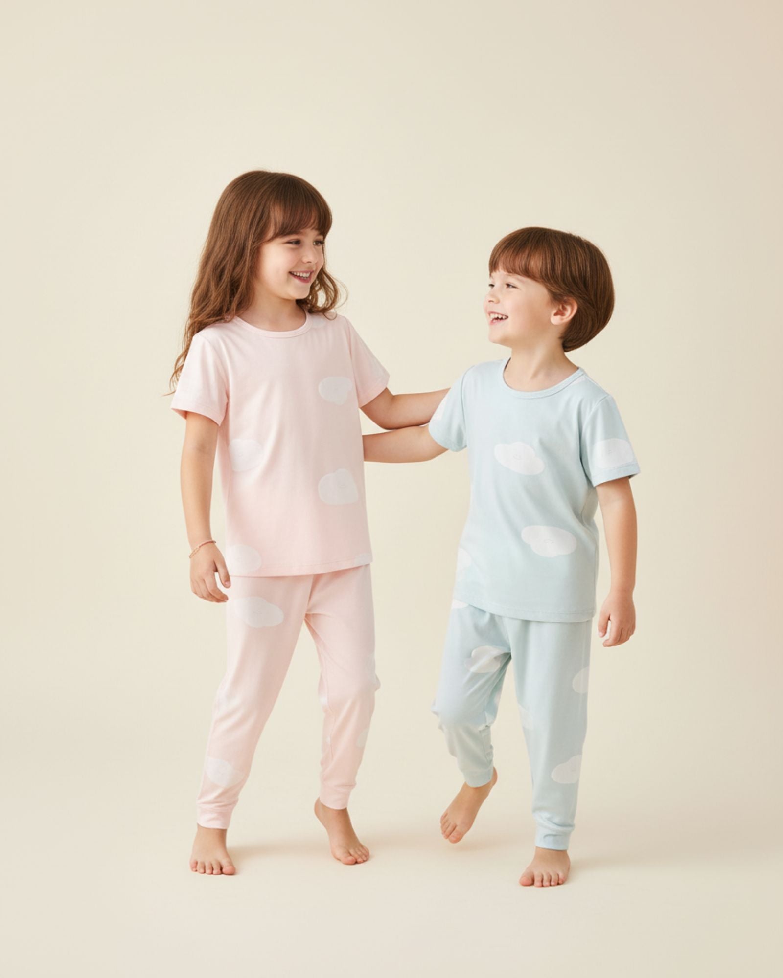 Spring Cloud Pyjamas Set - Sea Breeze