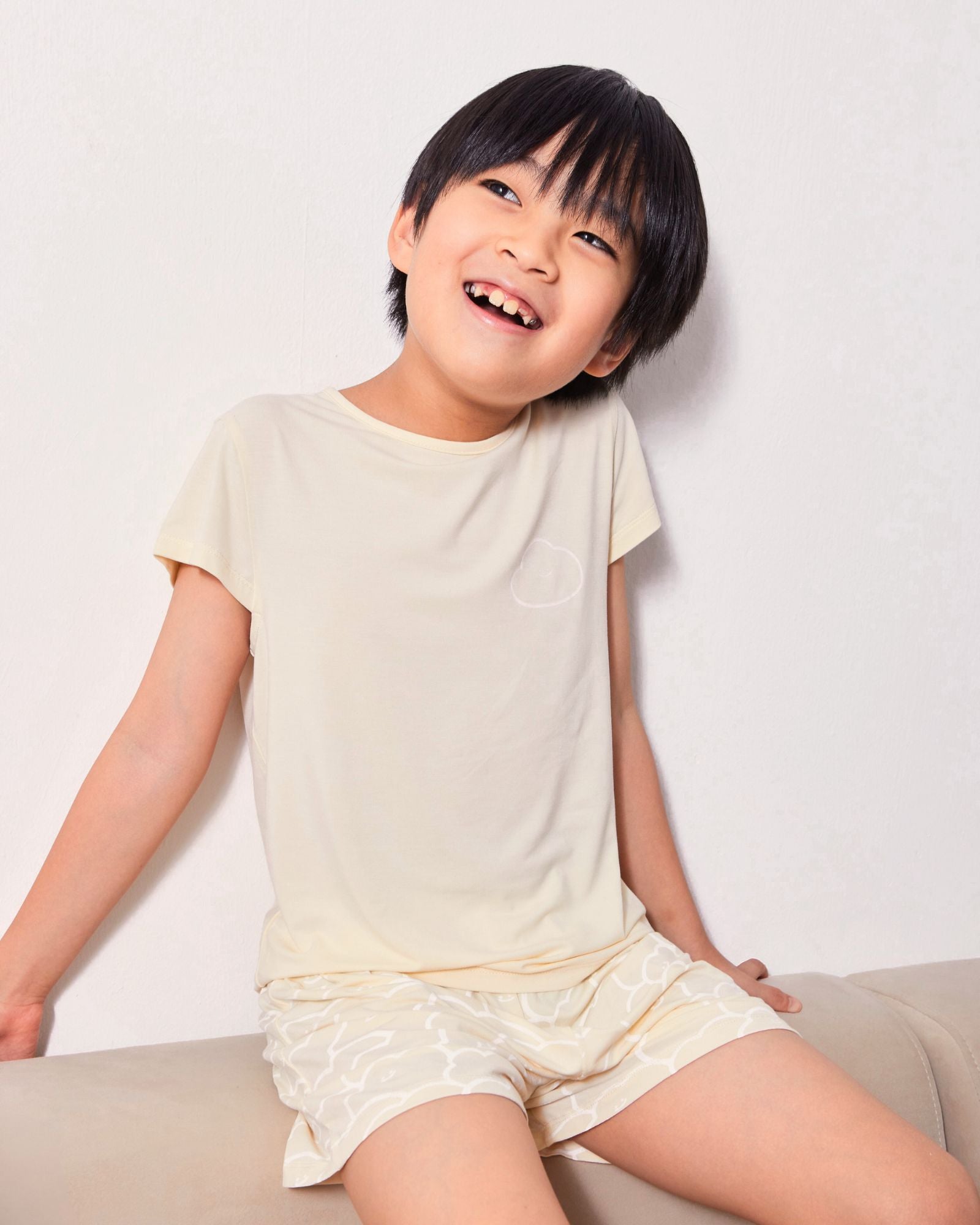 Pre-order: Summer Cloud Pyjamas Set - Butterscotch