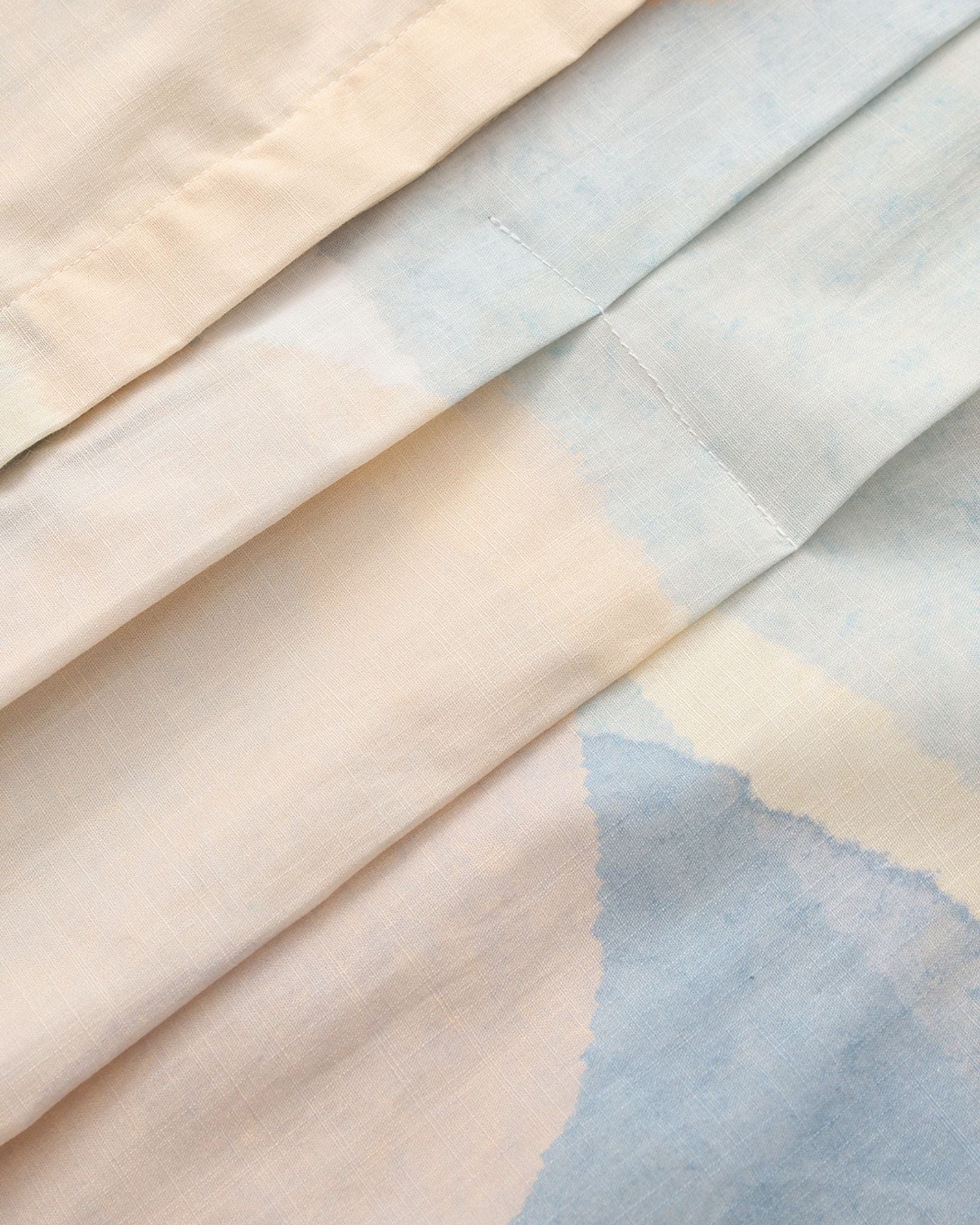 碧海と砂洲柄 オーバーサイズ大人用シャツ