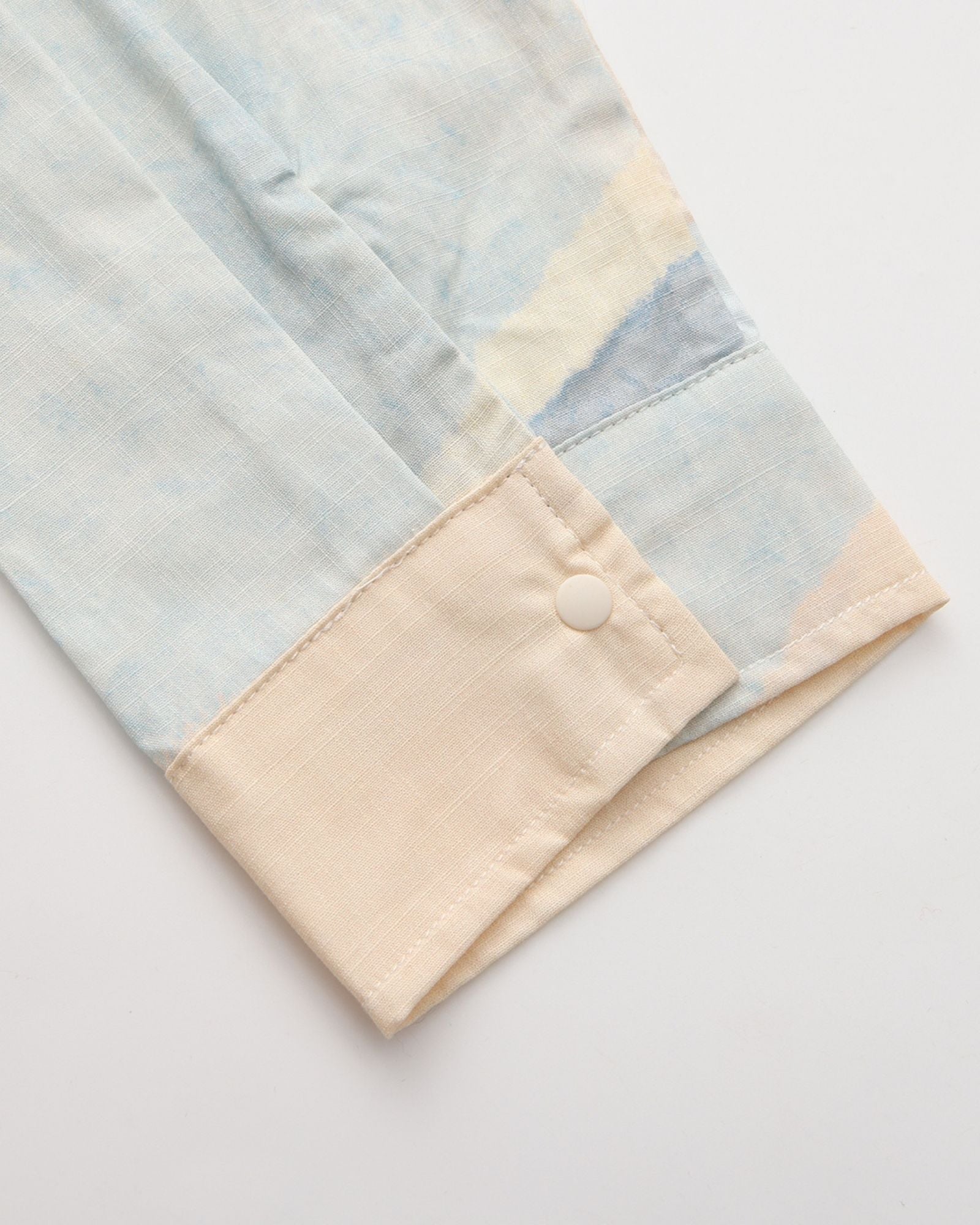 碧海と砂洲柄 オーバーサイズ大人用シャツ