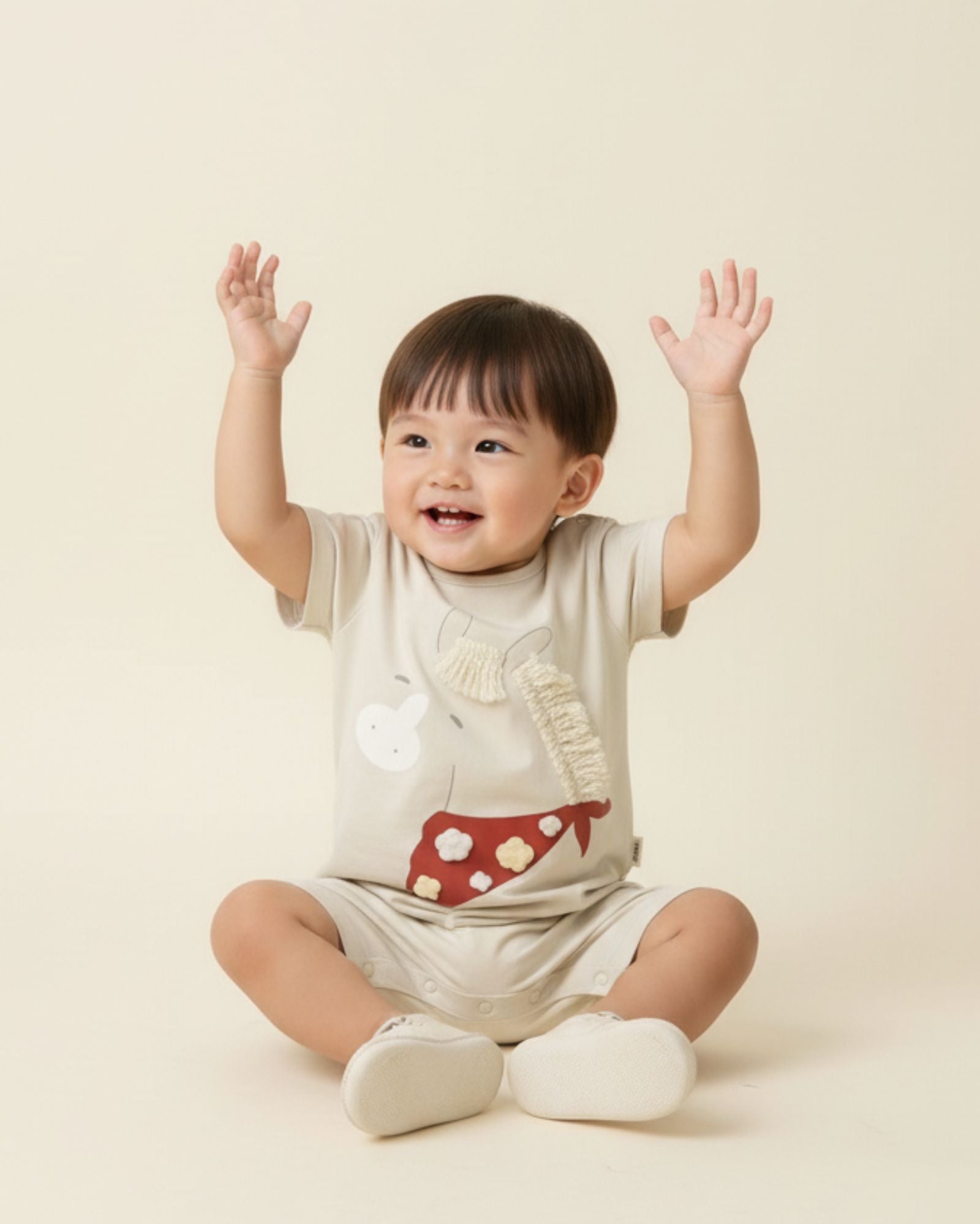 予約注文: 午年ベビーロンパース