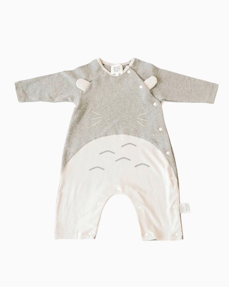 Totoro Romper, Gender-neutral, 100% Extremely Soft CottonTotoro Romper
